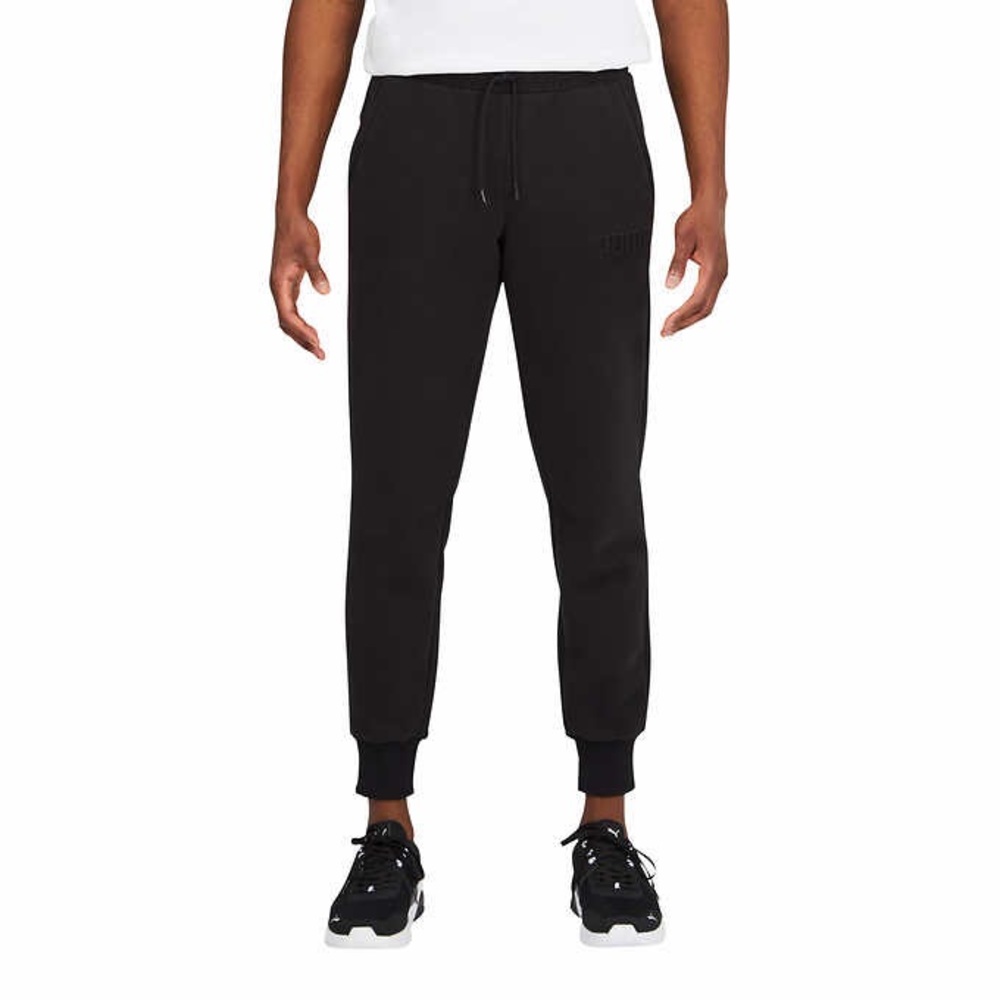Puma black jogger style sweats
